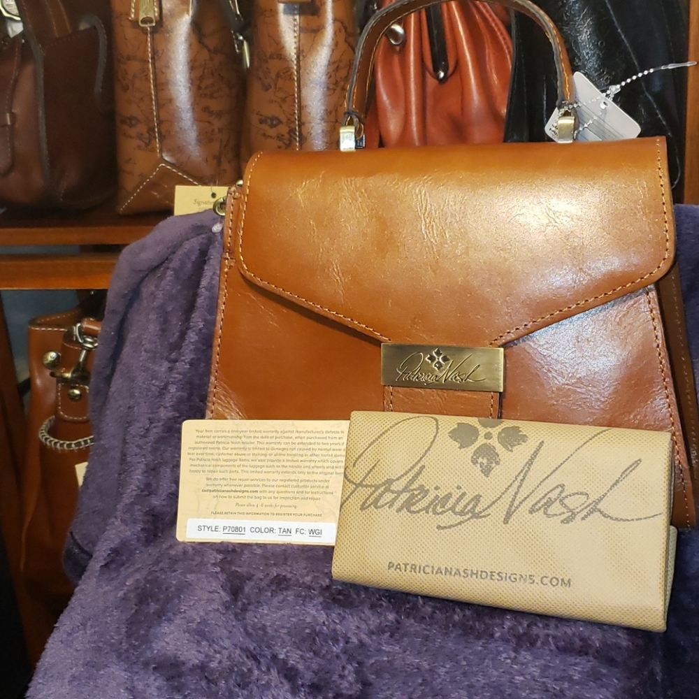 Patricia Nash Casotta Top Handle  Satchel